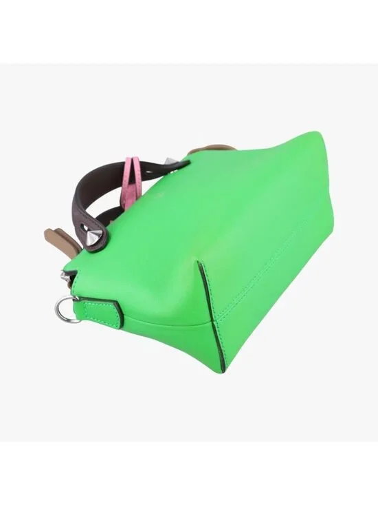 Fendi Visible Green Leather Messenger Bag - Picture 5 of 16